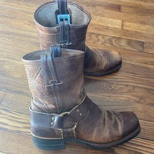Vintage Made in USA Frye Harness Boots Size 9.5